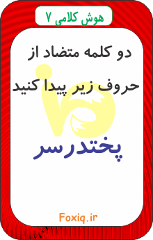 هوش کلامی 7