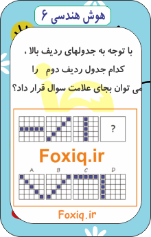 هوش هندسی فضایی 6